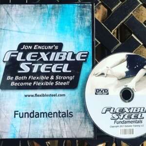 Jon Engum's Flexible Steel - Be Flexible and Strong! Become Flexible Steel book DVD cover.